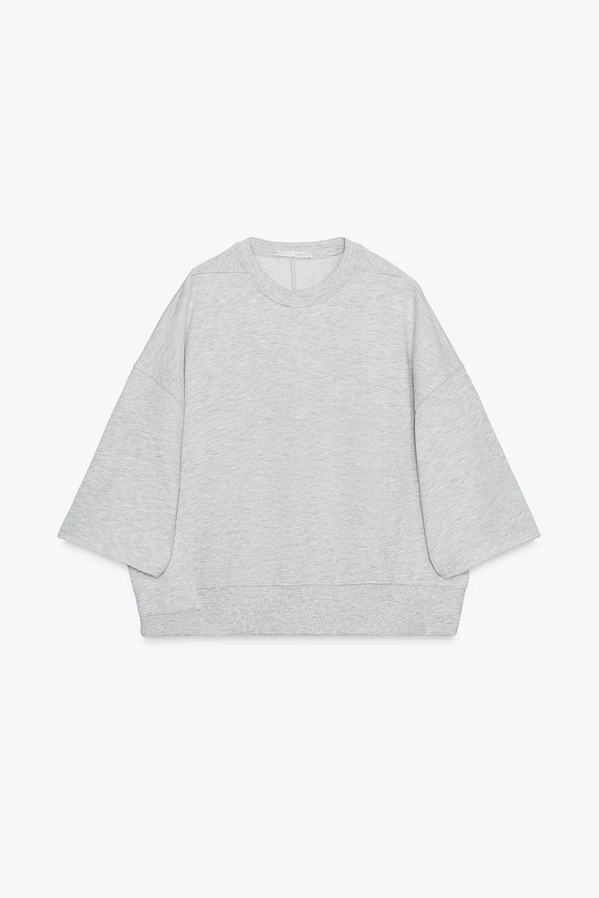 SWEAT EFFET DÉLAVÉ