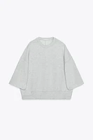 SWEAT EFFET DÉLAVÉ