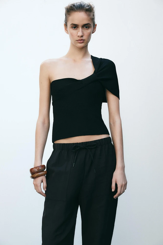 ELASTIC WAIST PANTS