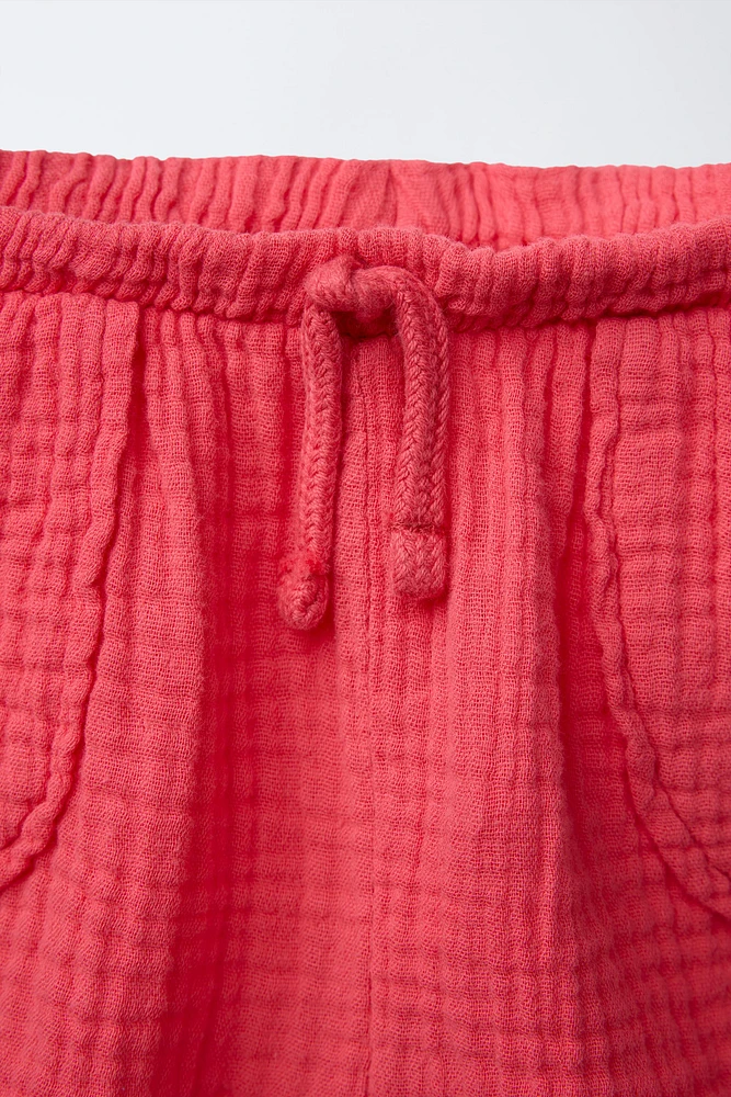 BERMUDA TEXTURÉ MIXTE