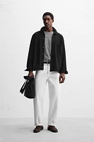 LIMITED EDITION SUEDE LEATHER OVERSHIRT