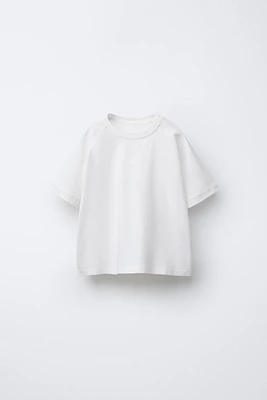 T-SHIRT TEINT EN PIÈCE LOGO