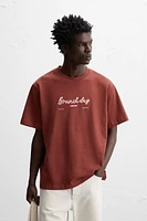 TEXT PRINT T-SHIRT