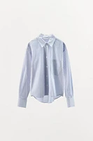 CHEMISE STYLE PYJAMA À RAYURES