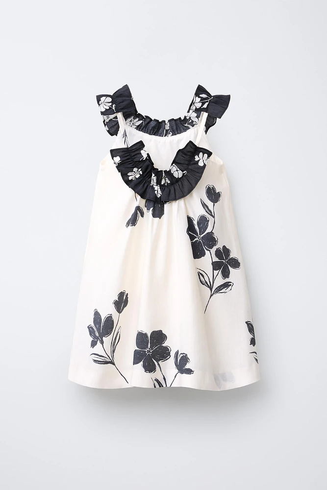 FLORAL PRINT DRESS