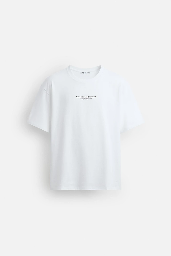 LIMITED EDITION TOAST PRINT T-SHIRT