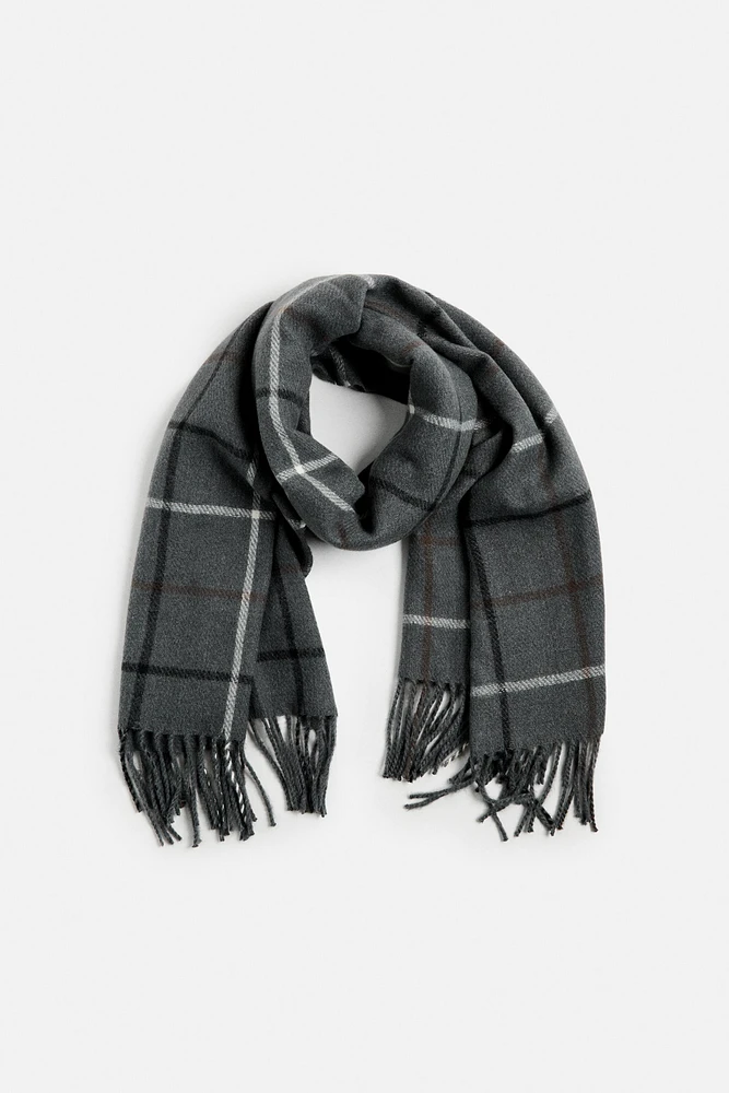 PLAID SCARF
