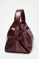 LEATHER SHOULDER BAG