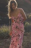 PRINTED TULLE CAMISOLE