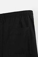 PANTALON REGULAR FIT TAILLE JOGGER