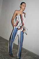 PANTALON À RAYURES ZW COLLECTION