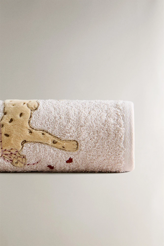 SERVIETTE DE BAIN ENFANT GUÉPARD