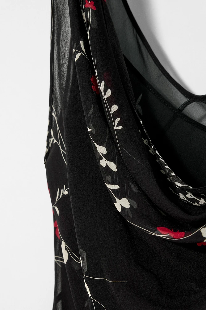 ROBE IMPRIMÉE EN SOIE KATE MOSS X ZARA