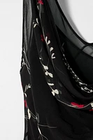 ROBE IMPRIMÉE EN SOIE KATE MOSS X ZARA