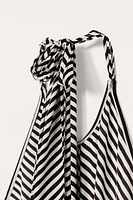 ROBE HALTER RAYURES LIMITED EDITION