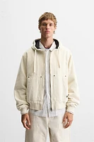 CORDUROY PADDED JACKET