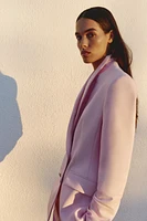 VESTE À BOUTONNAGE CROISÉ ET ÉPAULETTES