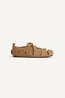 LIMITED EDITION LEATHER FISHERMAN SANDAL