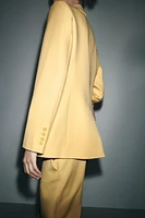 ZW COLLECTION FLARE PANTS WITH SIDE VENTS