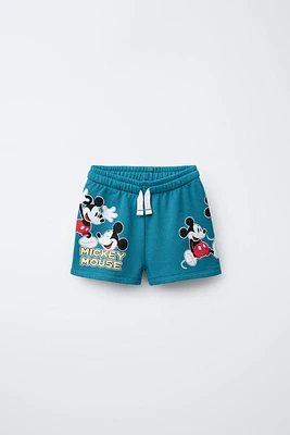 SHORT EN MOLLETON IMPRIMÉ MICKEY MOUSE © DISNEY