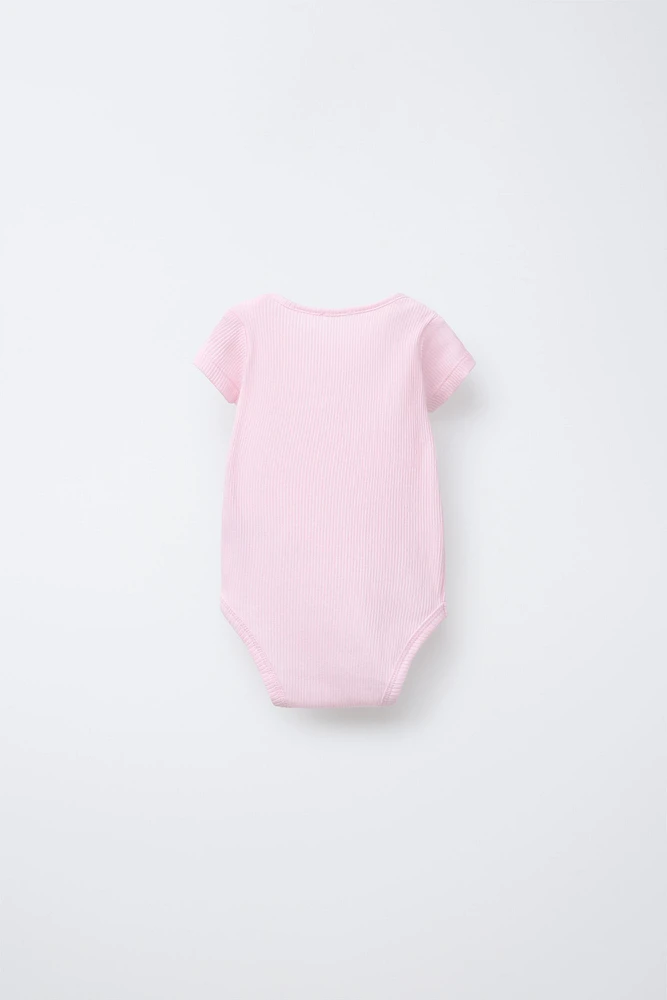 FIVE-PACK OF STRAWBERRY BODYSUITS