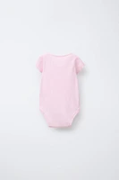 FIVE-PACK OF STRAWBERRY BODYSUITS