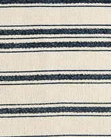 STRIPED OUTDOOR CHAIR SEAT CUSHION
