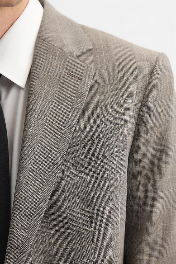 BLAZER DE COSTUME À CARREAUX