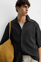 RELAXED FIT FLUID SHIRT