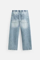 RELAXED FIT JOGGER WAIST JEANS
