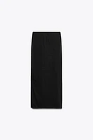 FLOWY MIDI SKIRT
