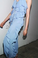 RUFFLED DRESS ZW COLLECTION