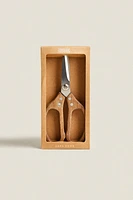 WOODEN KITCHEN SCISSORS