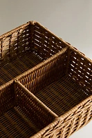 GRAND PANIER À RANGEMENT ENFANT ROTIN