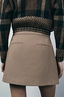 JUPE COURTE PLISSÉE ZW COLLECTION