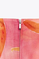 ZW COLLECTION PRINTED MIDI SKIRT