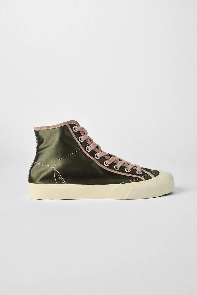 BASKETS MONTANTES BOBBY GILLESPIE X ZARA