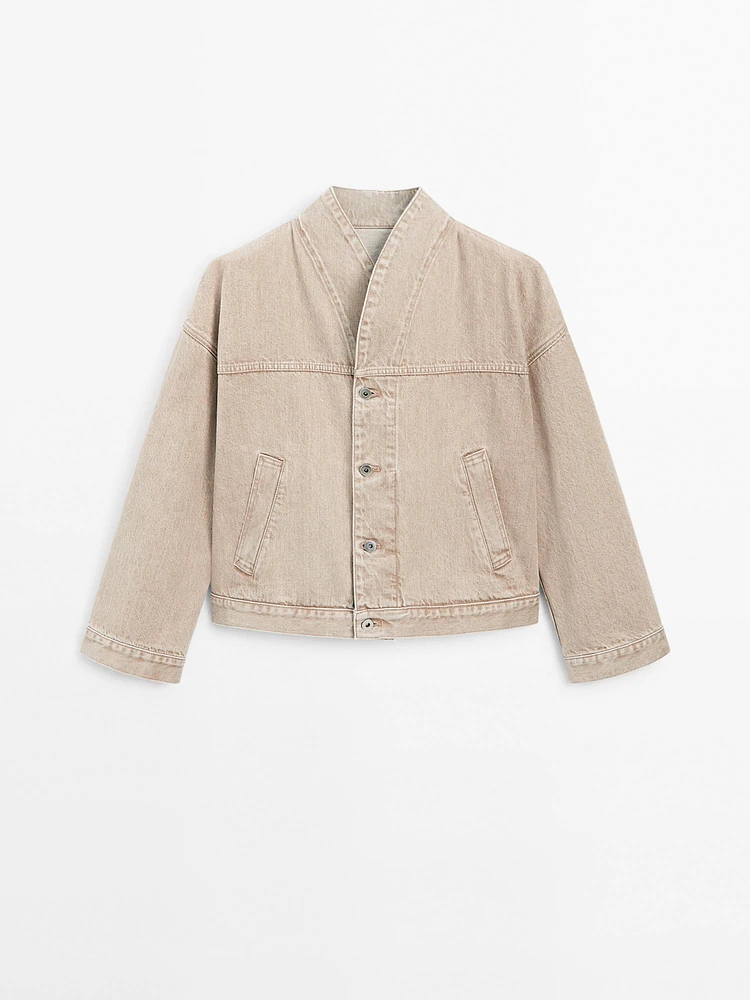100% cotton denim jacket