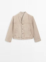 100% cotton denim jacket