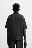 RELAXED FIT FLOWY SHIRT