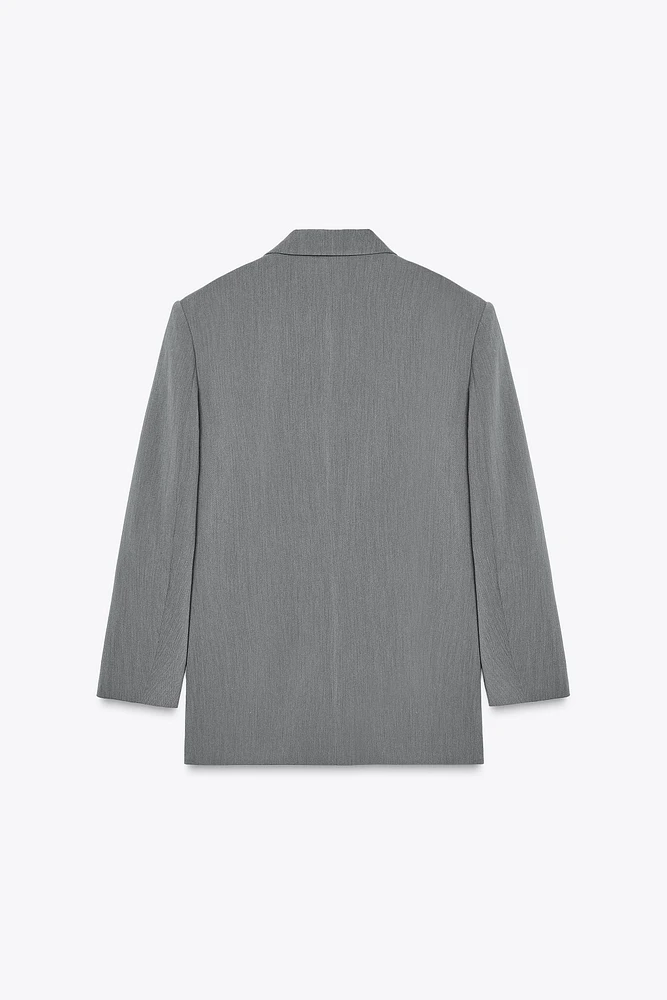 OVERSIZED DOUBLE BREASTED BLAZER