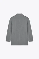 OVERSIZED DOUBLE BREASTED BLAZER