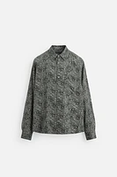 ABSTRACT PRINT SHIRT