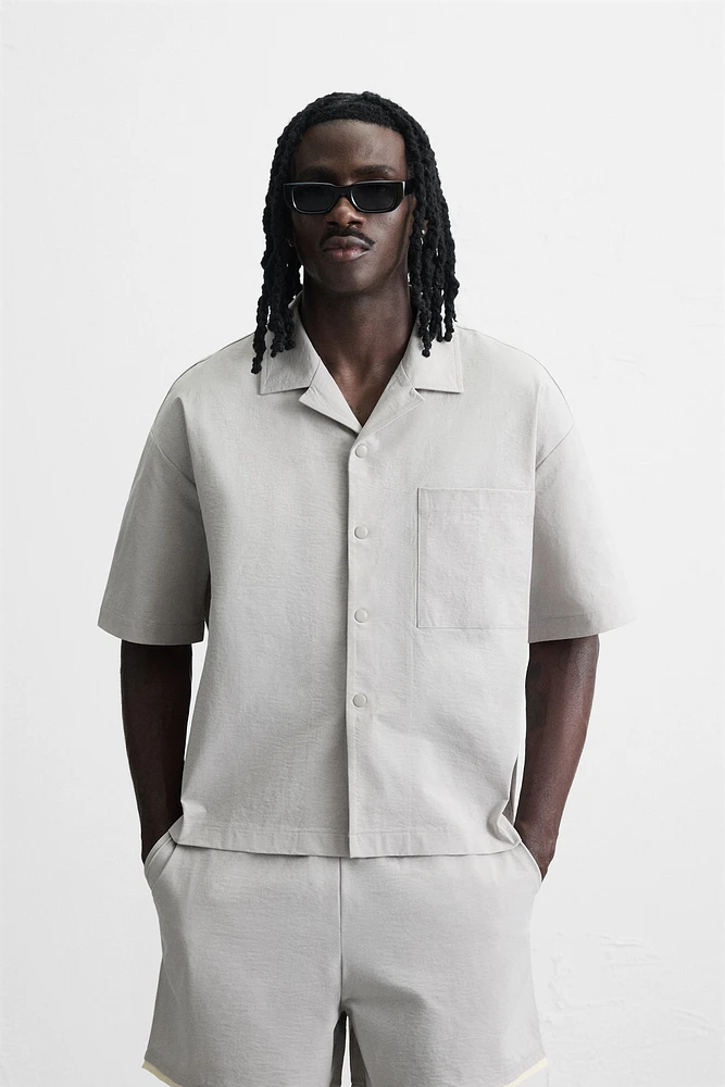 CHEMISE TECHNIQUE RELAXED FIT