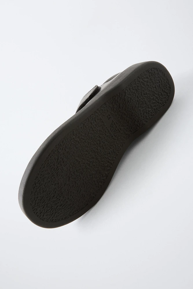 SCHOOLGIRL BALLET FLATS