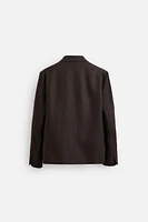 SUIT JACKET 100% LINEN