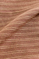 SET OF STRIPED COTTON NAPKINS WITH FRINGING