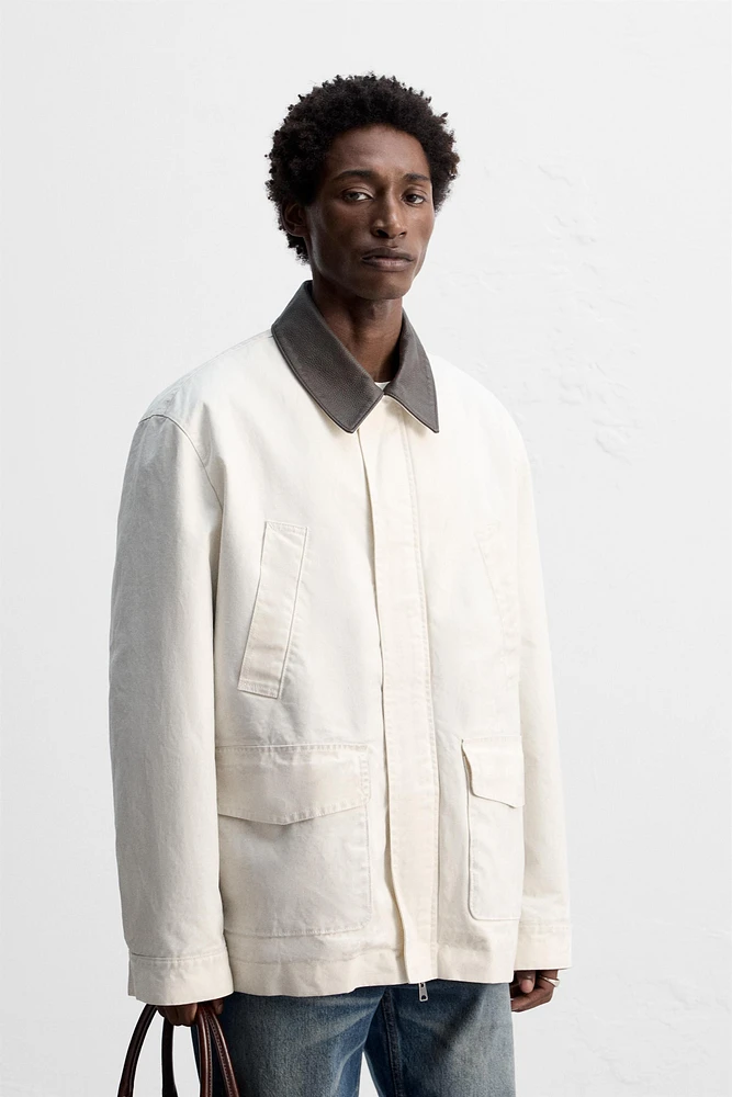 VESTE DÉLAVÉE BIMATIÈRE