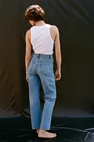 HIGH-WAISTED TRF MOM FIT JEANS