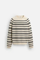 LIMITED EDITION TEXTURED STRIPE SWEATER